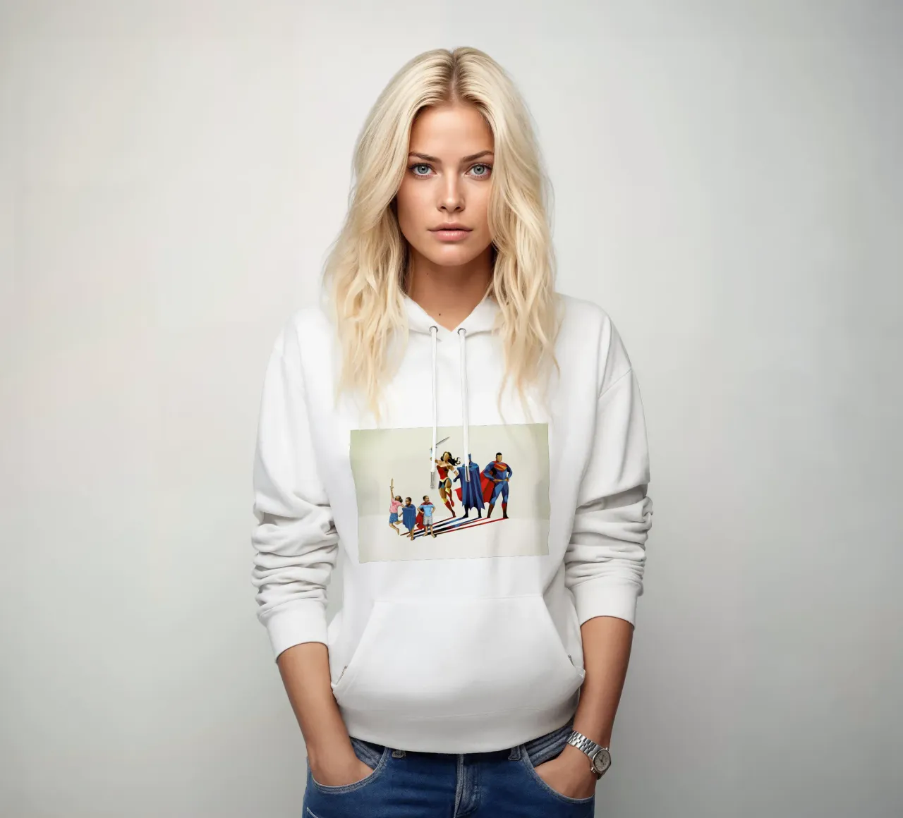 Super Shadows Trinity felpa con cappuccio da Jason Ratliff