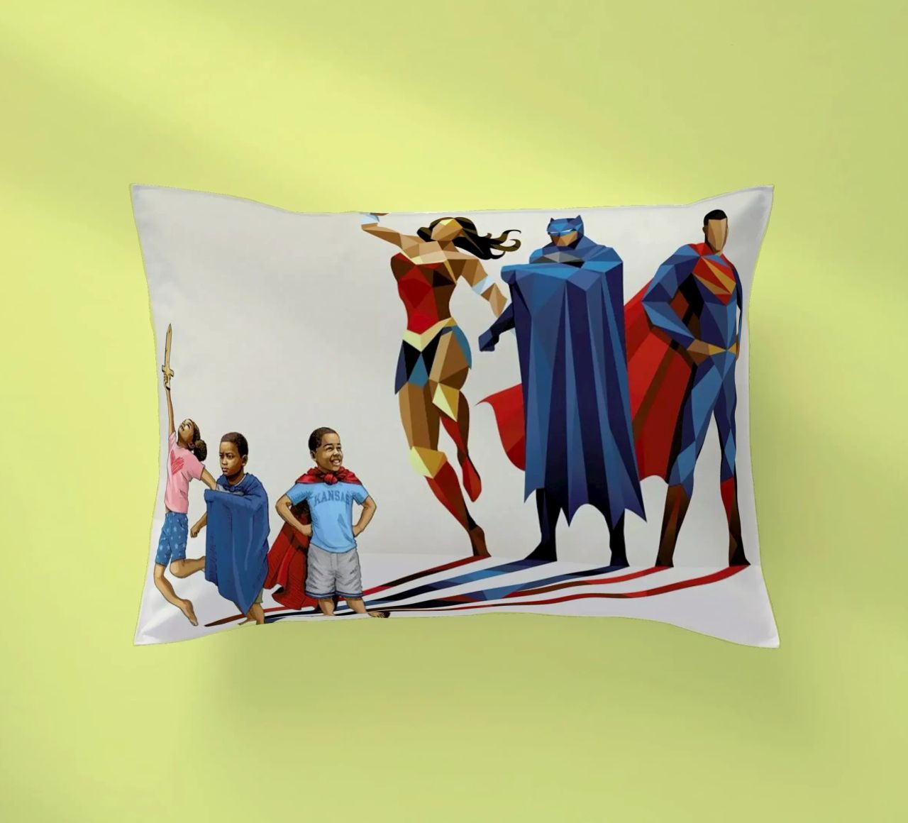 Super Shadows Trinity cuscino da Jason Ratliff