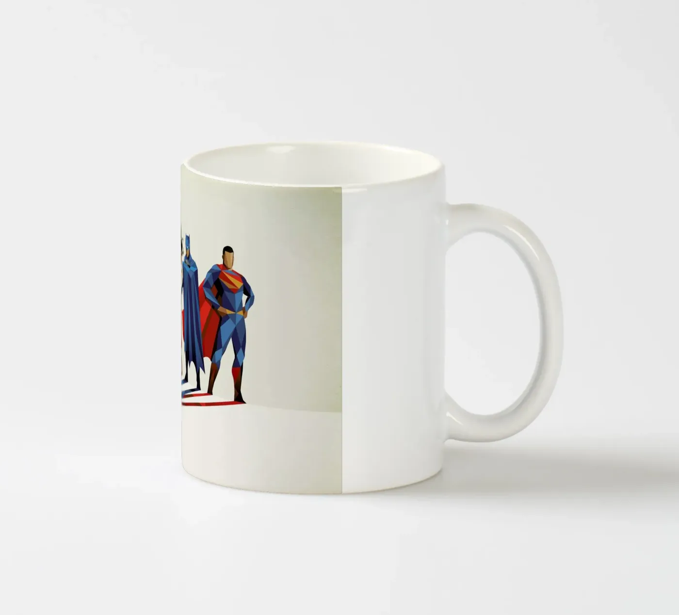 Super Shadows Trinity ceramic mug by Jason Ratliff