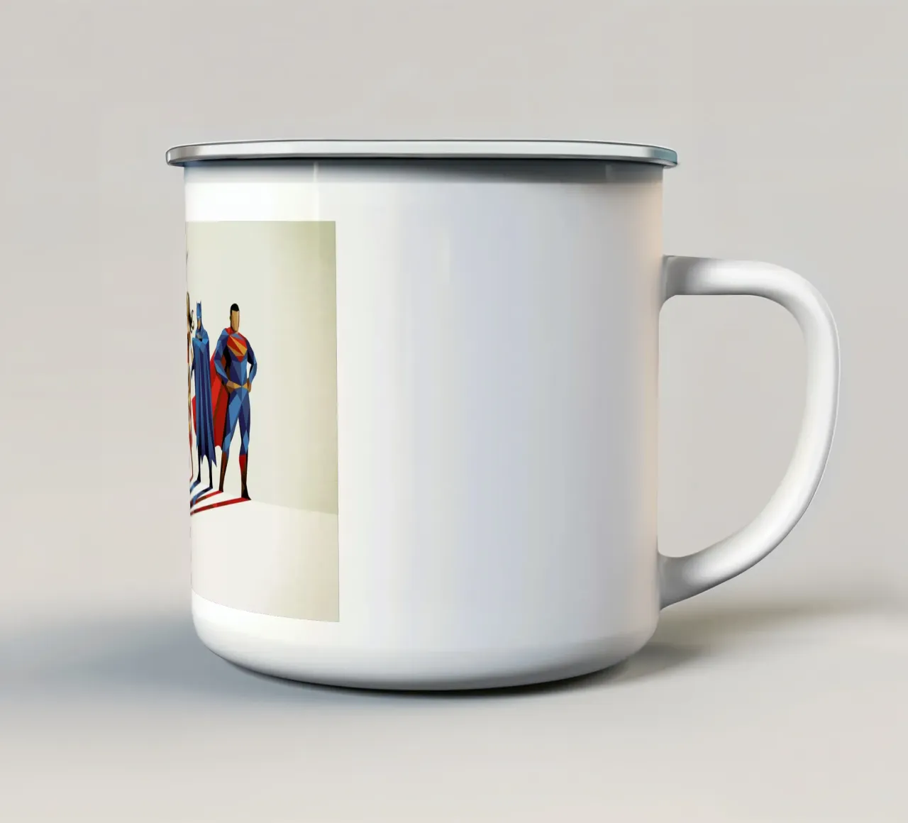Super Shadows Trinity taza de esmalte de Jason Ratliff