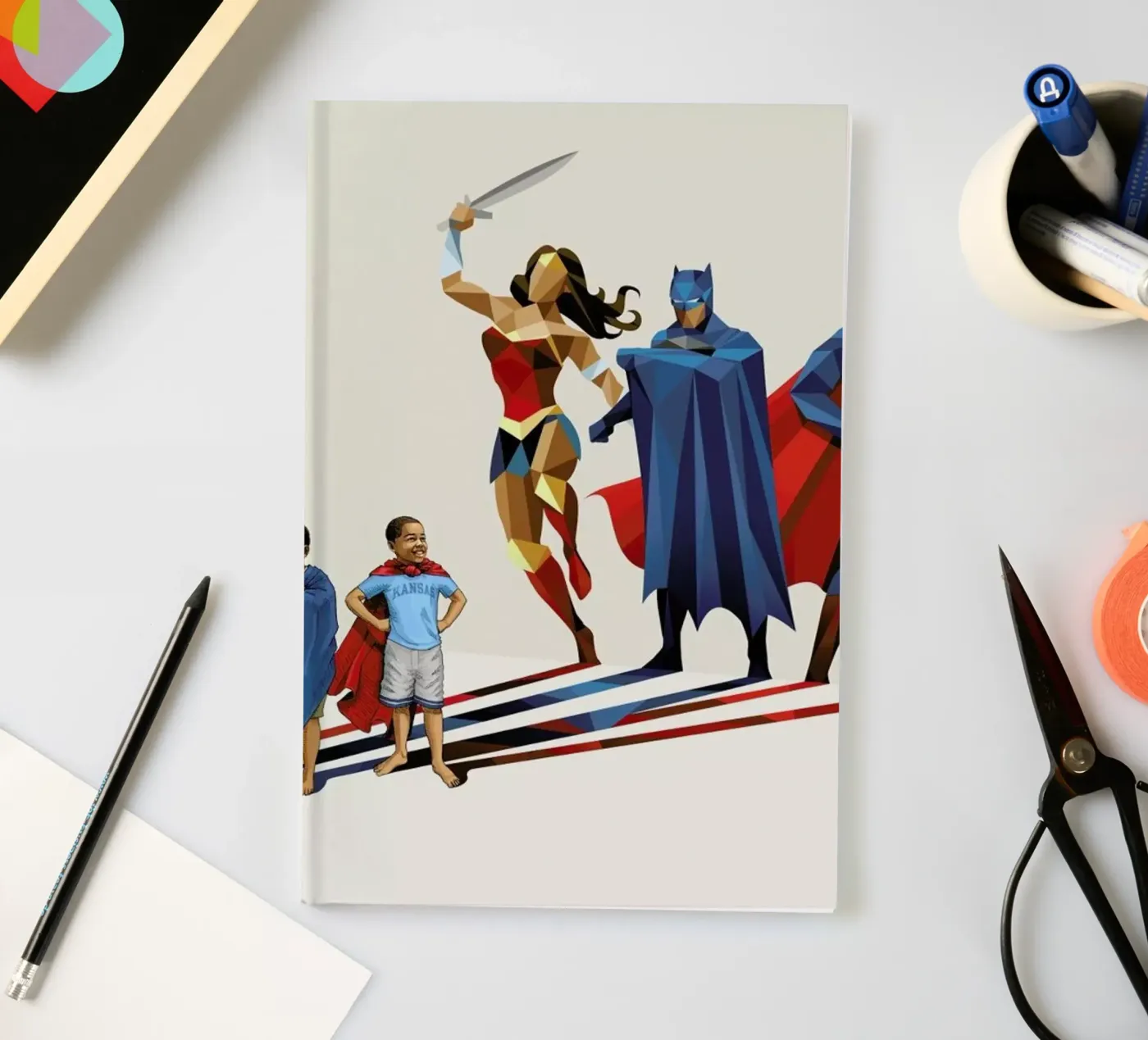 Super Shadows Trinity notebook by Jason Ratliff