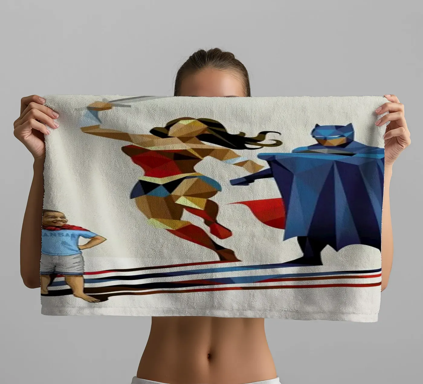 Super Shadows Trinity towel by Jason Ratliff