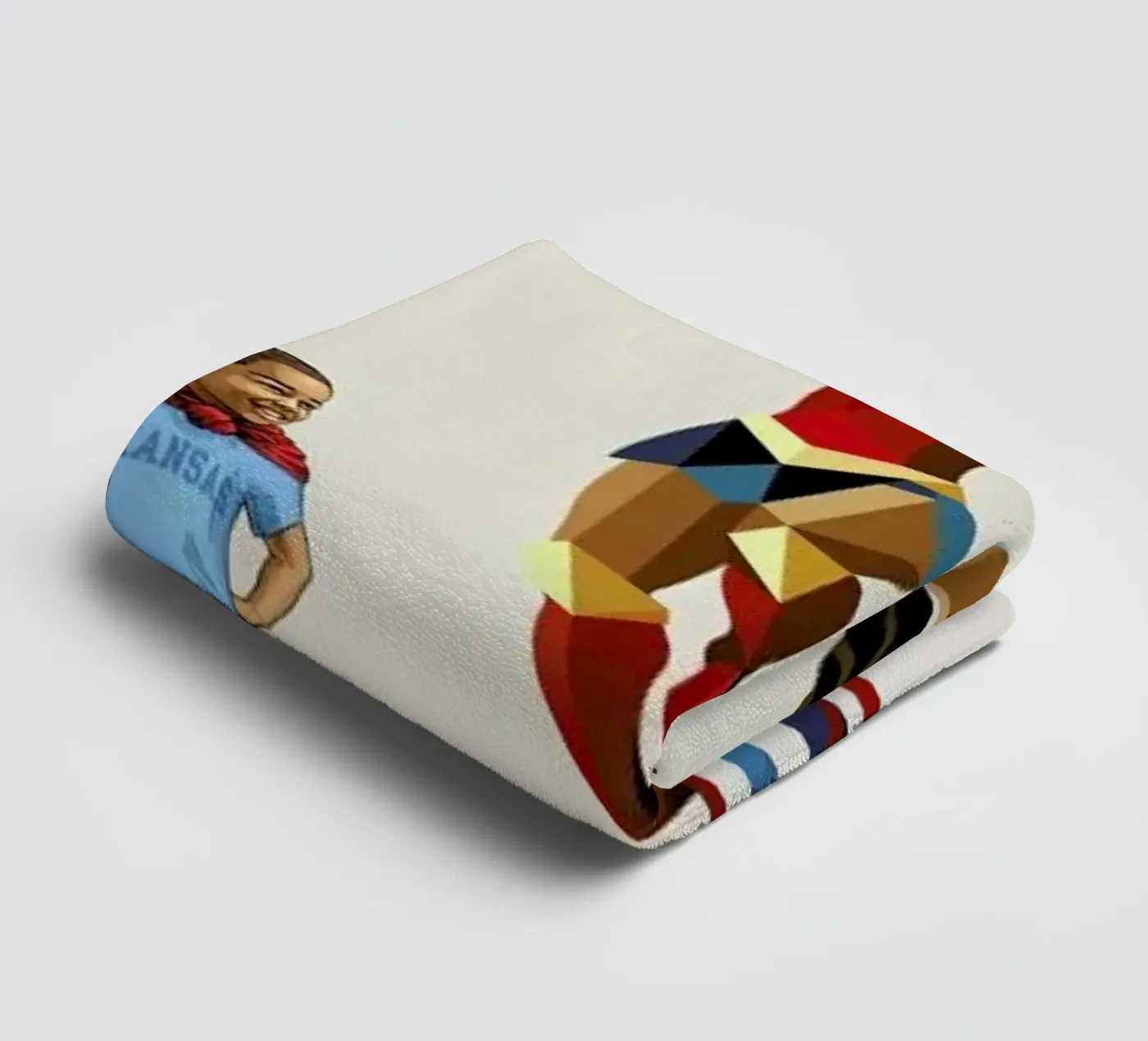 Super Shadows Trinity towel by Jason Ratliff