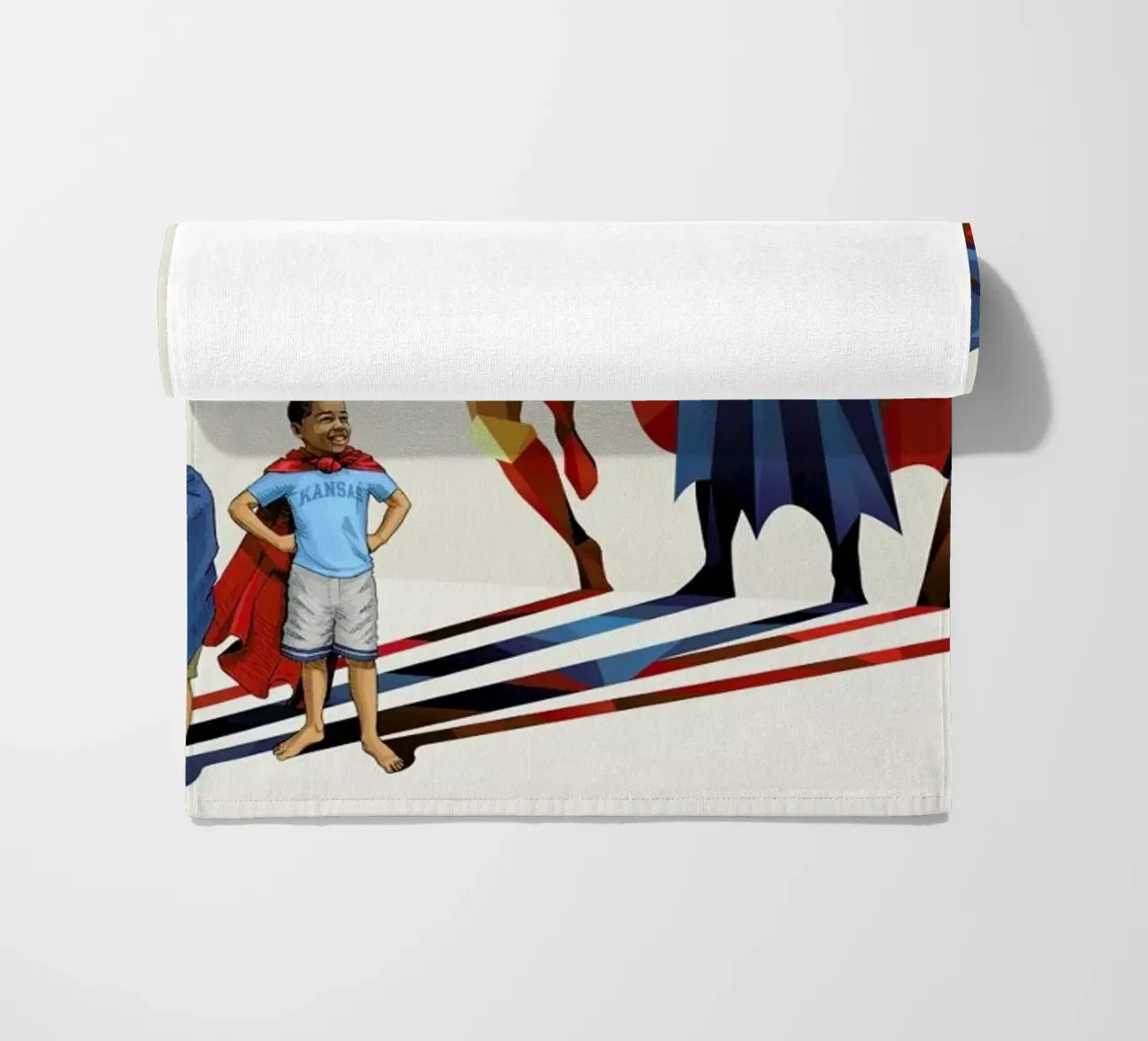 Super Shadows Trinity toalla de playa de Jason Ratliff