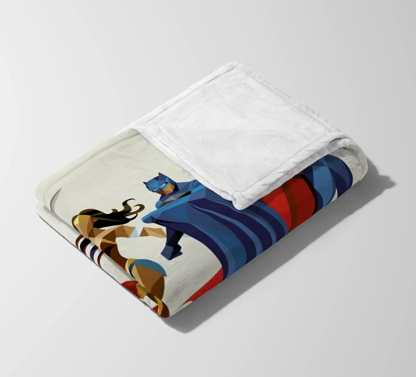 Super Shadows Trinity Fleecedecke von Jason Ratliff