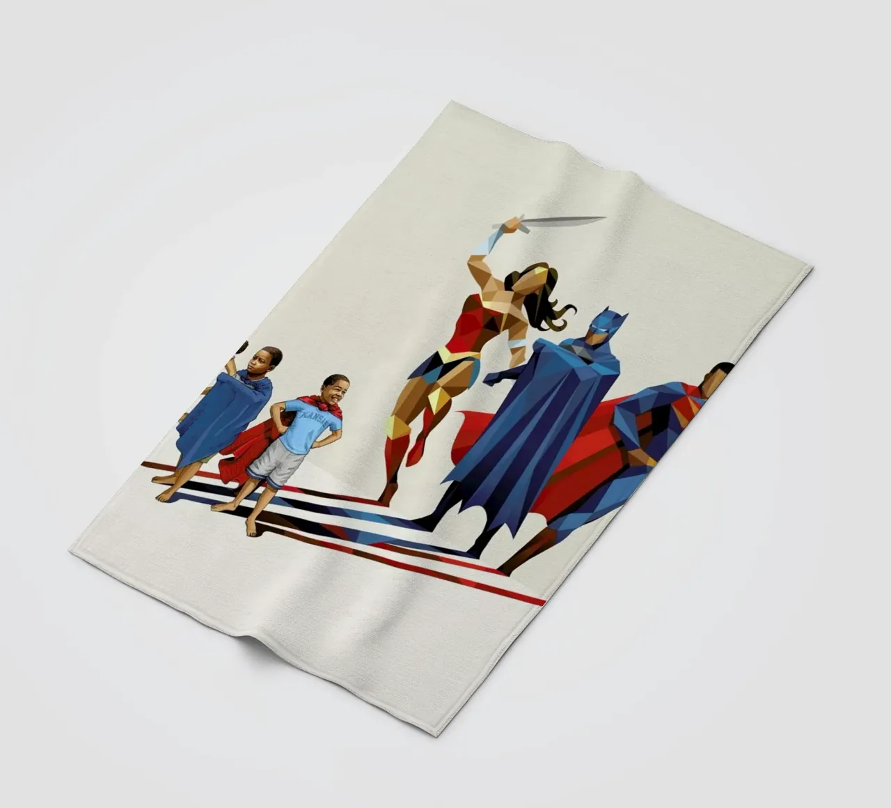 Super Shadows Trinity coperta in pile da Jason Ratliff