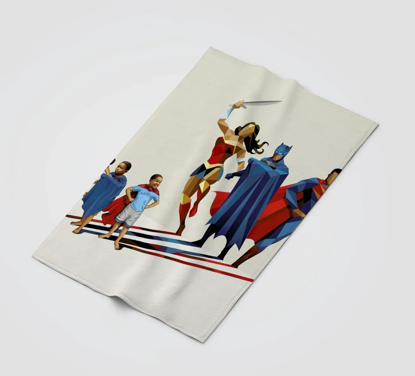 Super Shadows Trinity Fleecedecke von Jason Ratliff