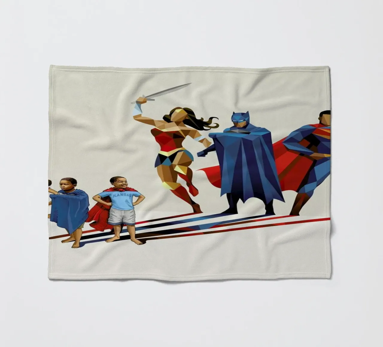 Super Shadows Trinity coperta in pile da Jason Ratliff