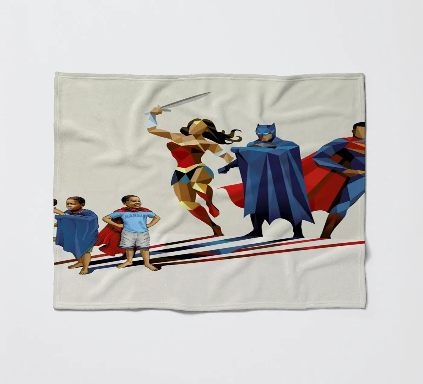 Super Shadows Trinity Fleecedecke von Jason Ratliff