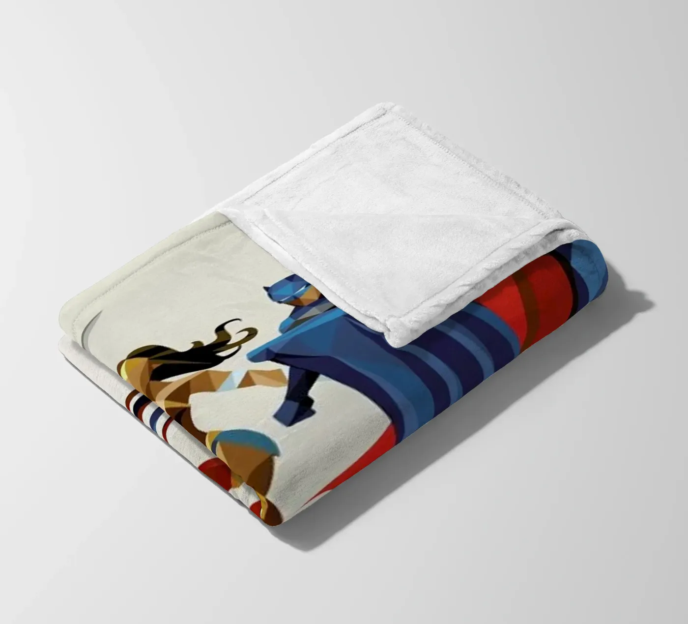 Super Shadows Trinity Fleecedecke von Jason Ratliff