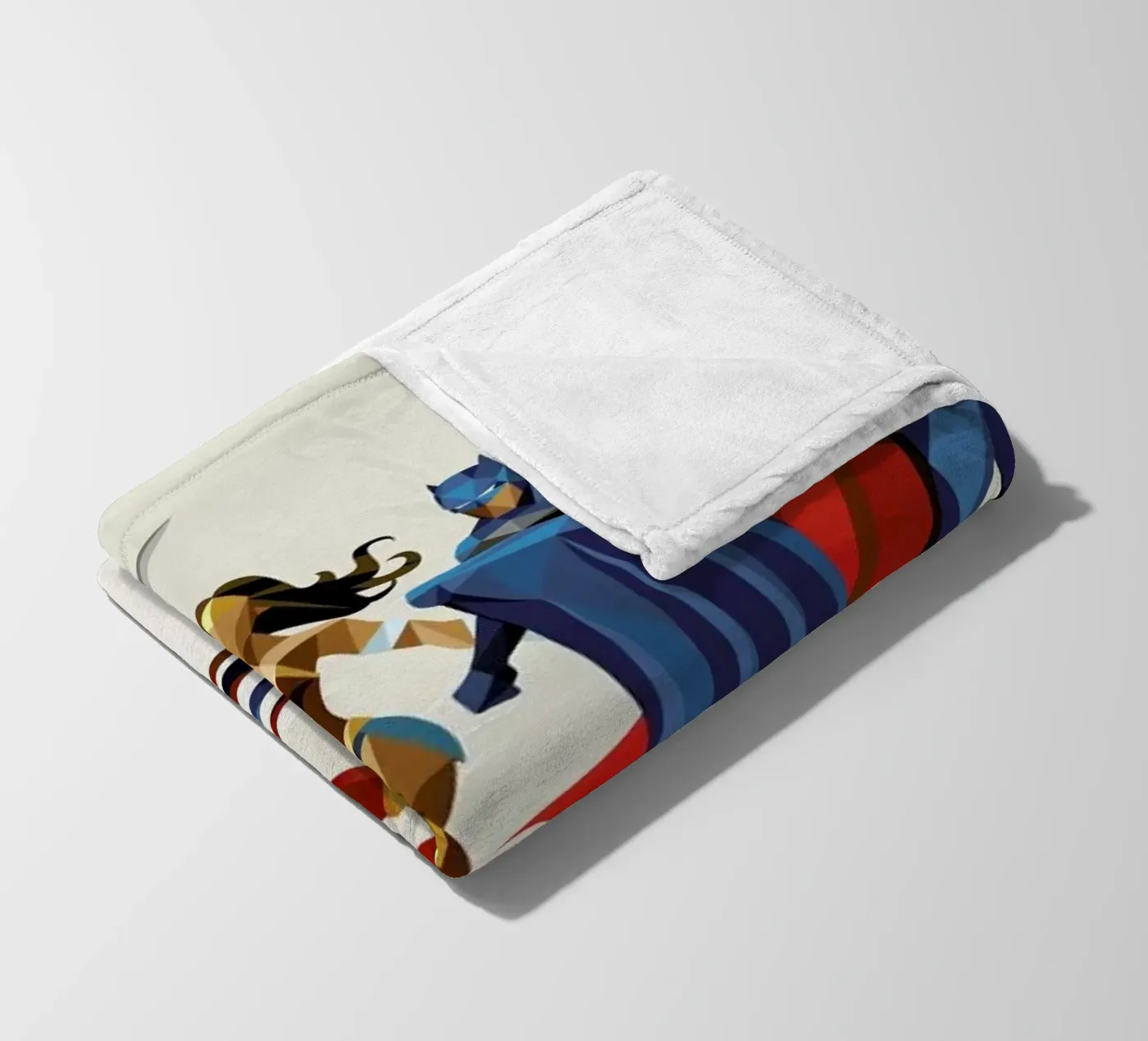 Super Shadows Trinity Fleecedecke von Jason Ratliff