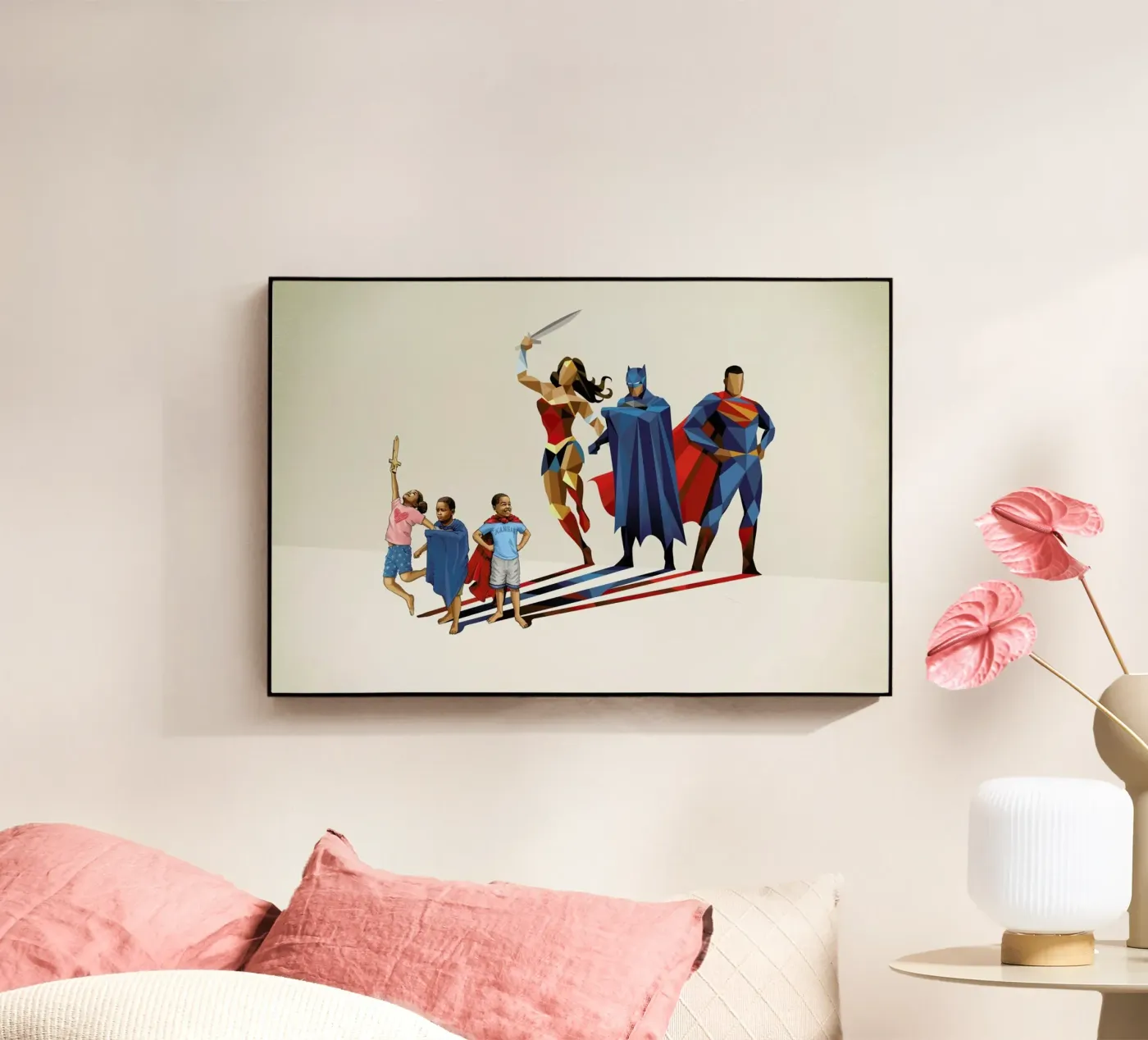 Super Shadows Trinity acryl van Jason Ratliff