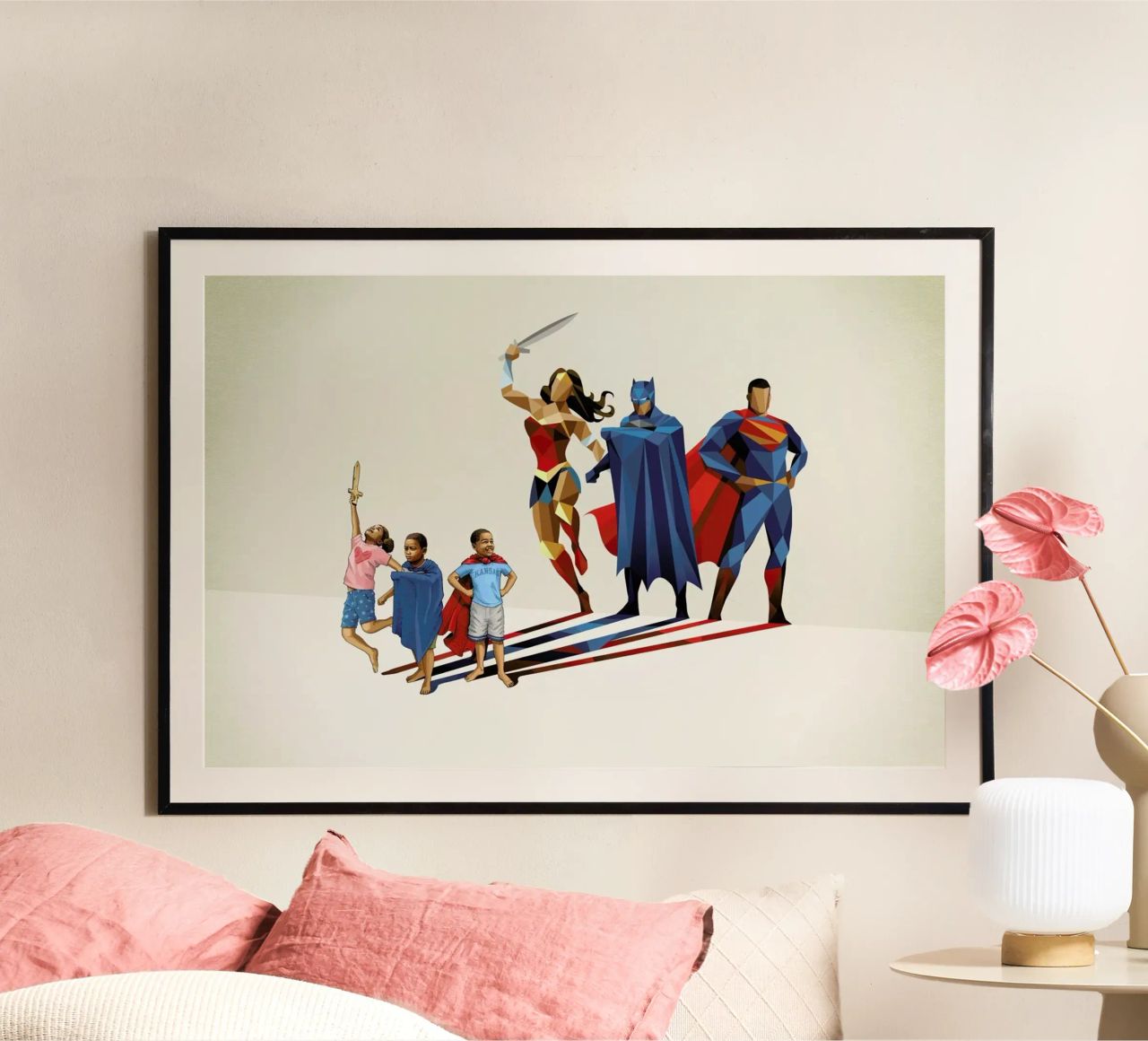 Super Shadows Trinity poster by Jason Ratliff
