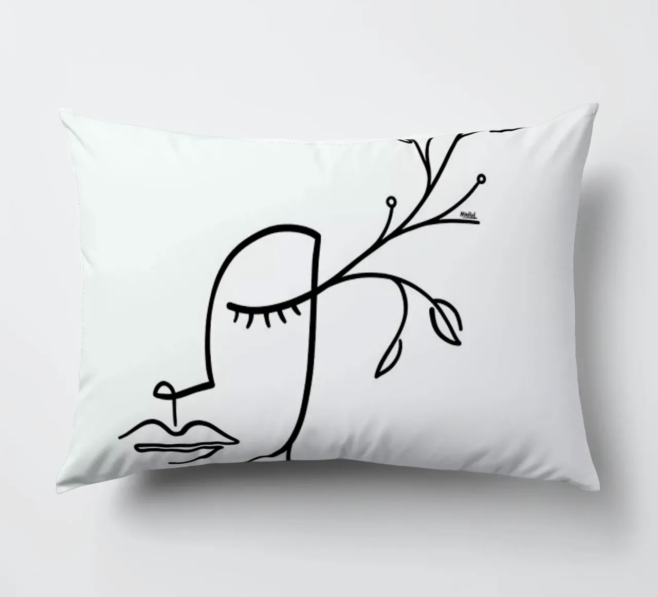 Eyelashes Bloom cuscino da Ninhol