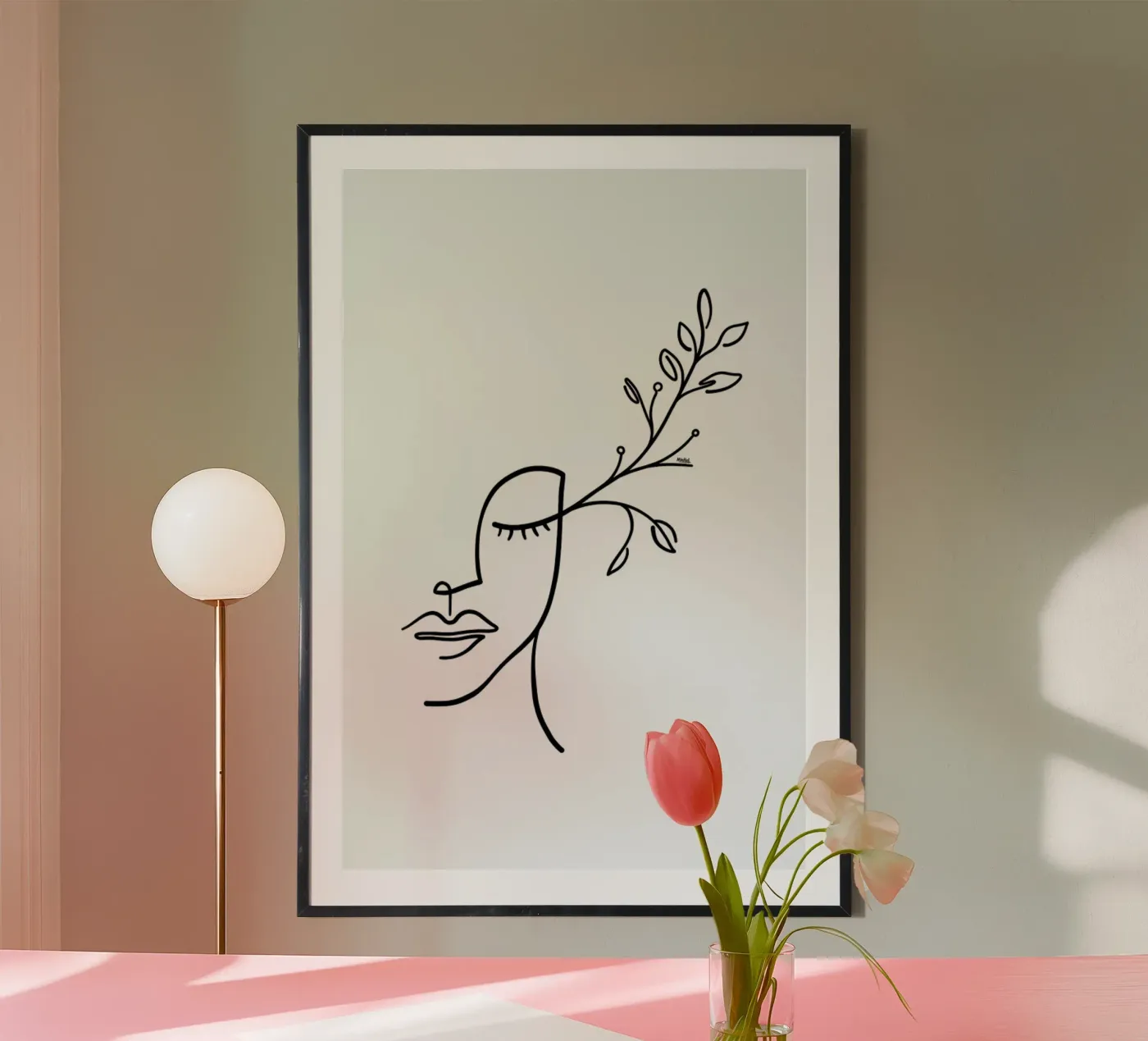 Eyelashes Bloom poster da Ninhol