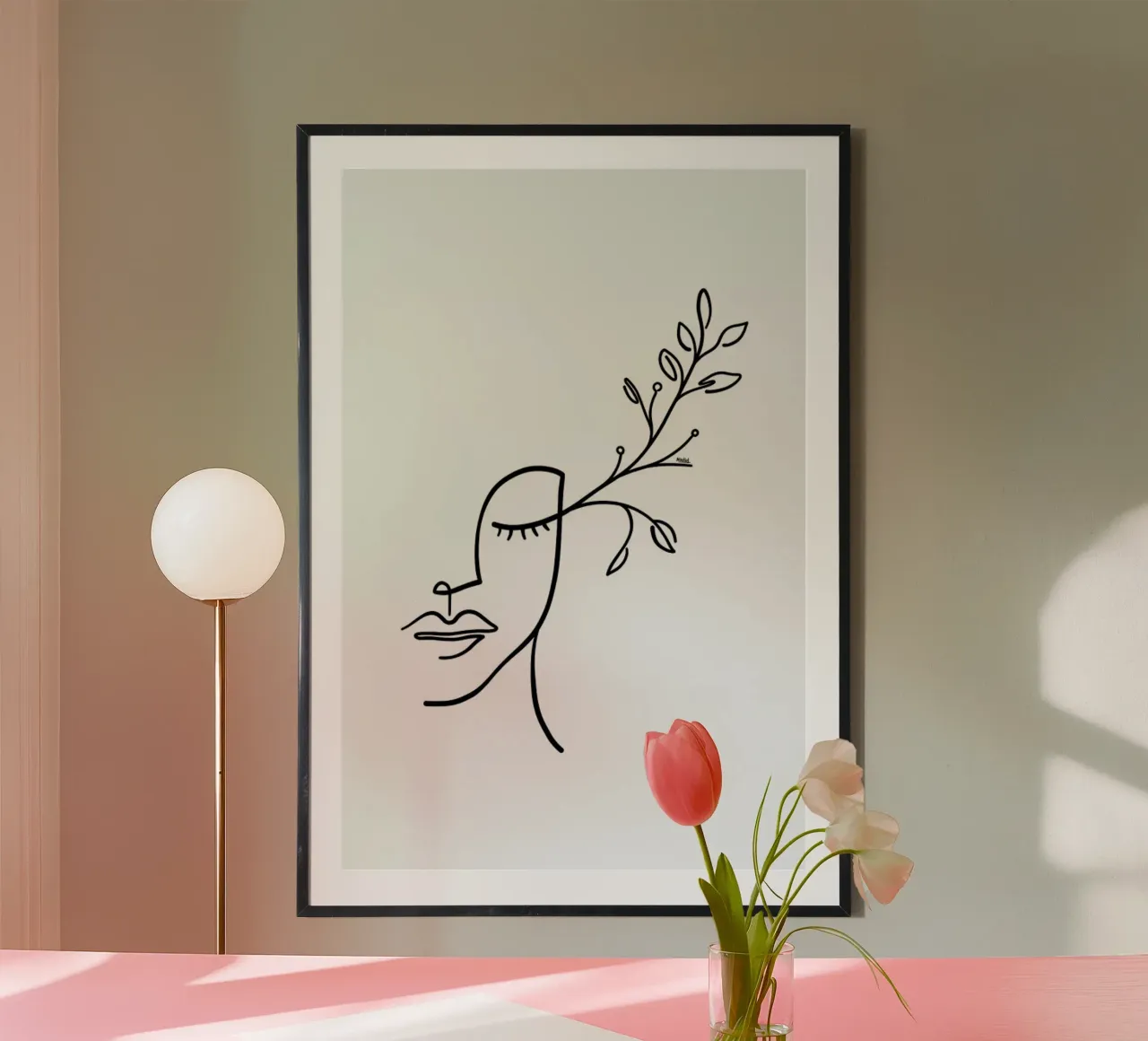 Eyelashes Bloom poster by Ninhol