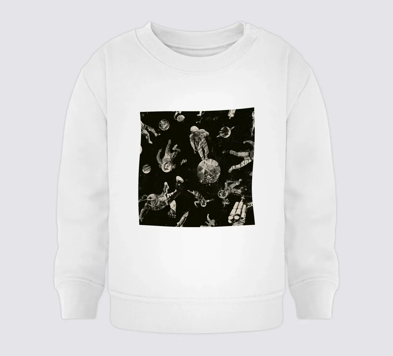 Infinity Space Print felpa neonato da Matheus Lopes Castro