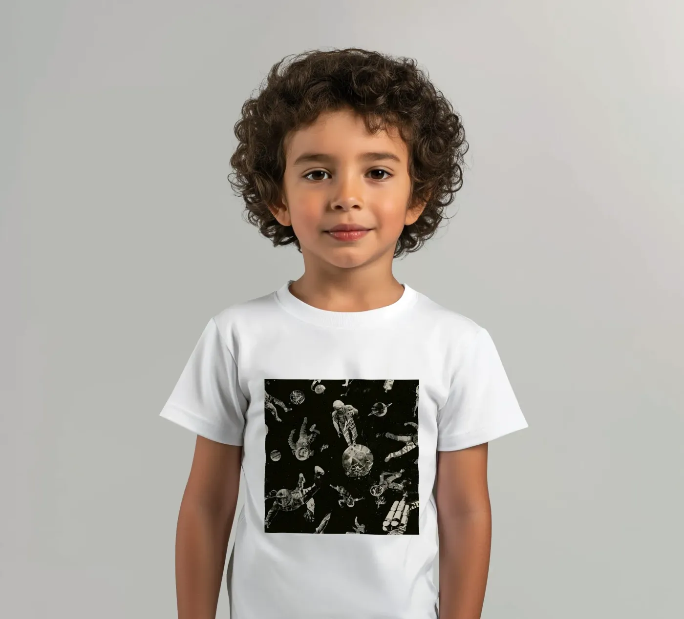 Infinity Space Print t-shirt bambini da Matheus Lopes Castro