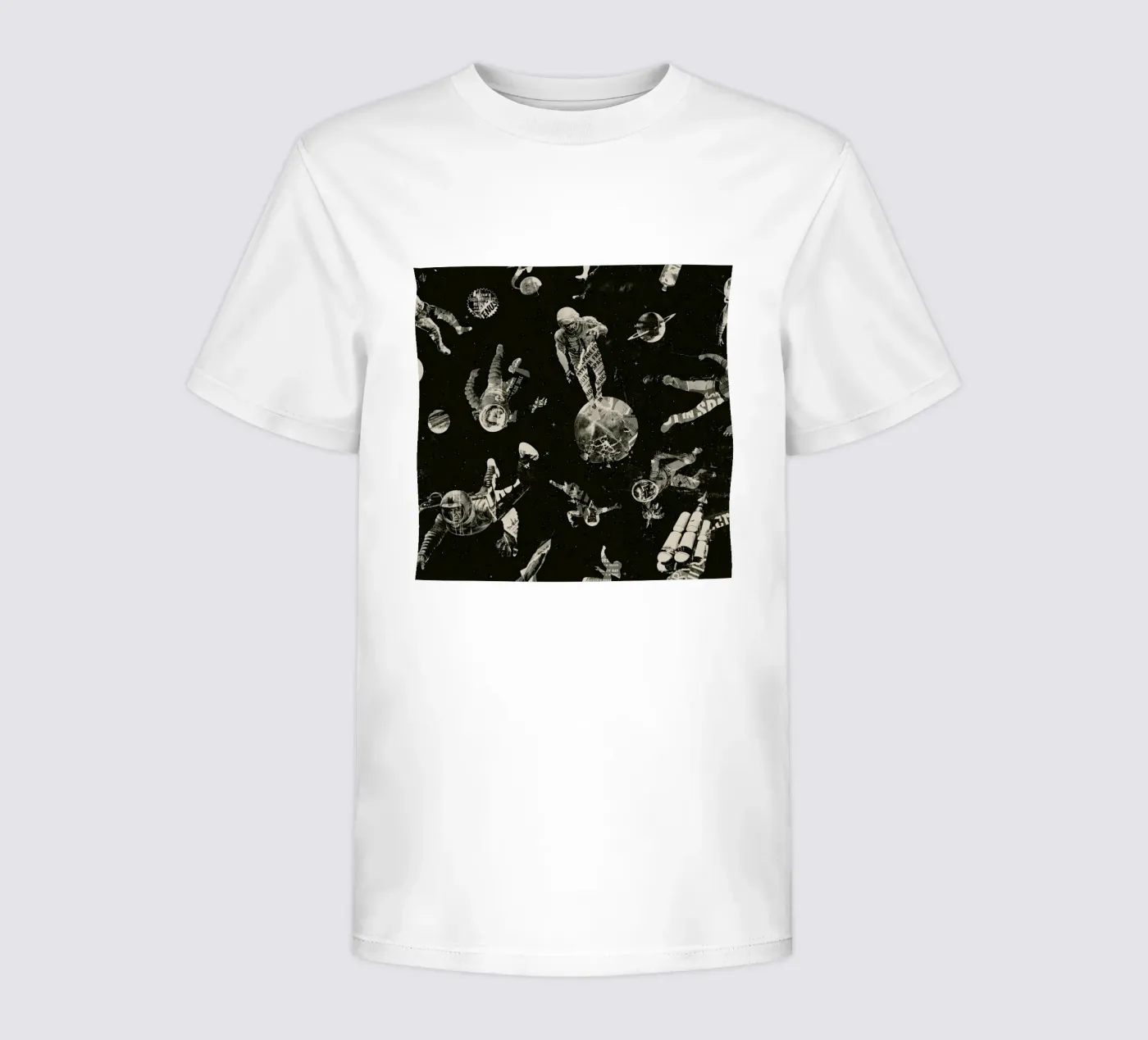 Infinity Space Print kinder t-shirt van Matheus Lopes Castro