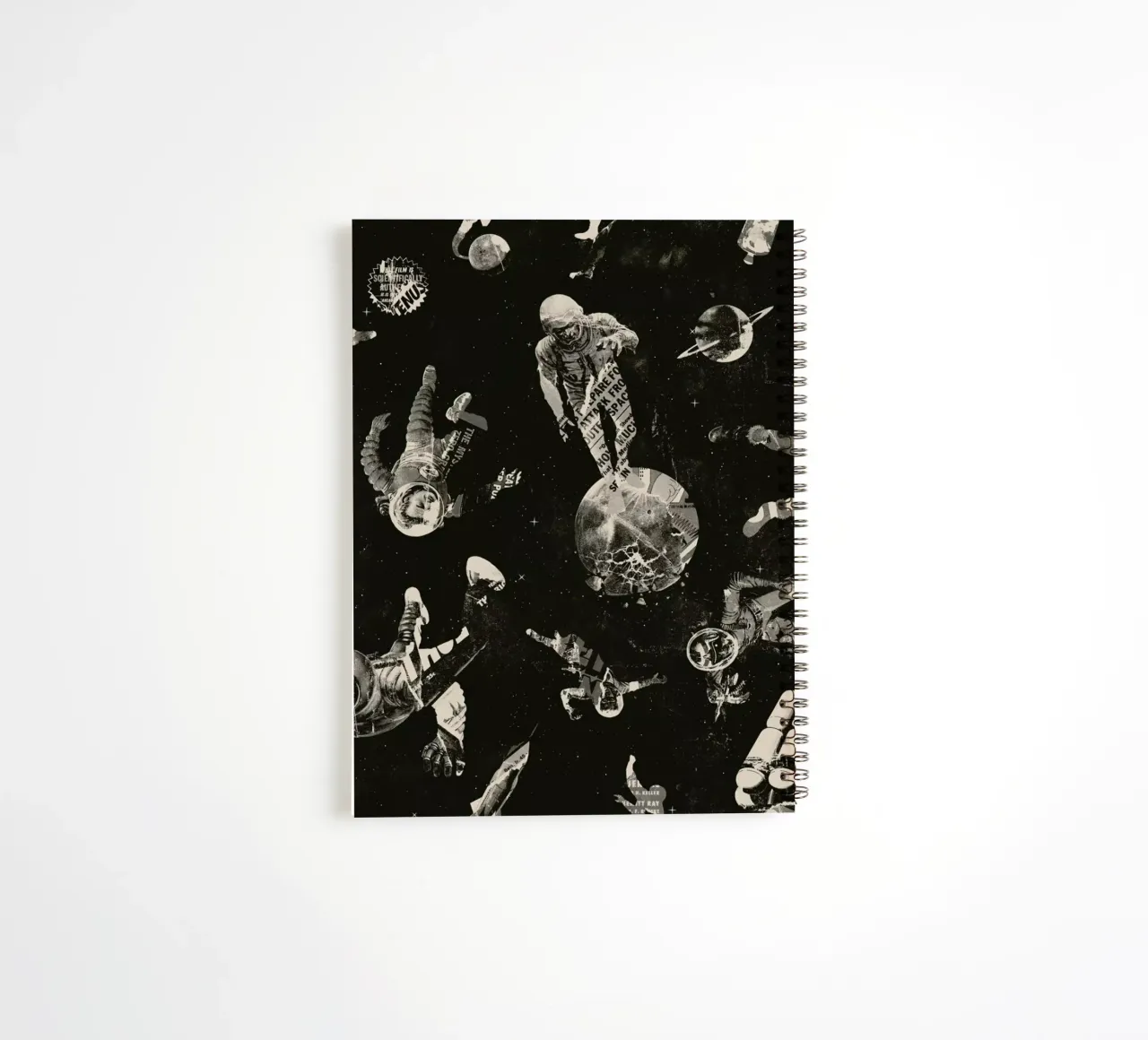 Infinity Space Print spiral notebook by Matheus Lopes Castro