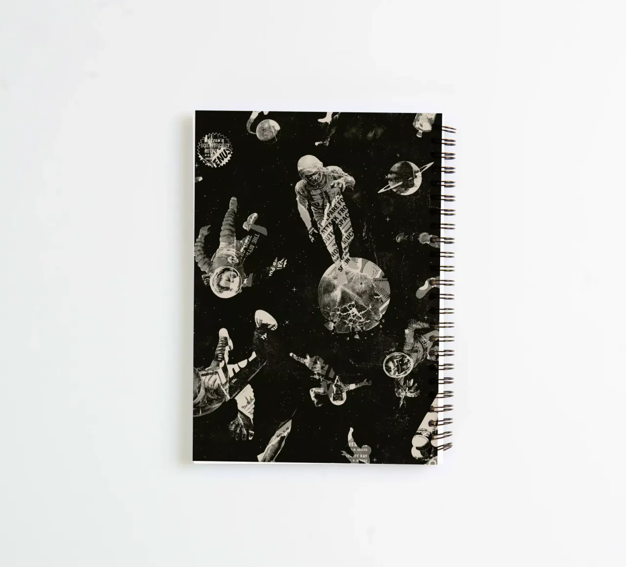 Infinity Space Print spiral notebook by Matheus Lopes Castro