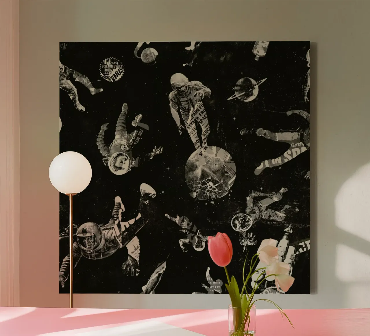 Infinity Space Print canvas by Matheus Lopes Castro