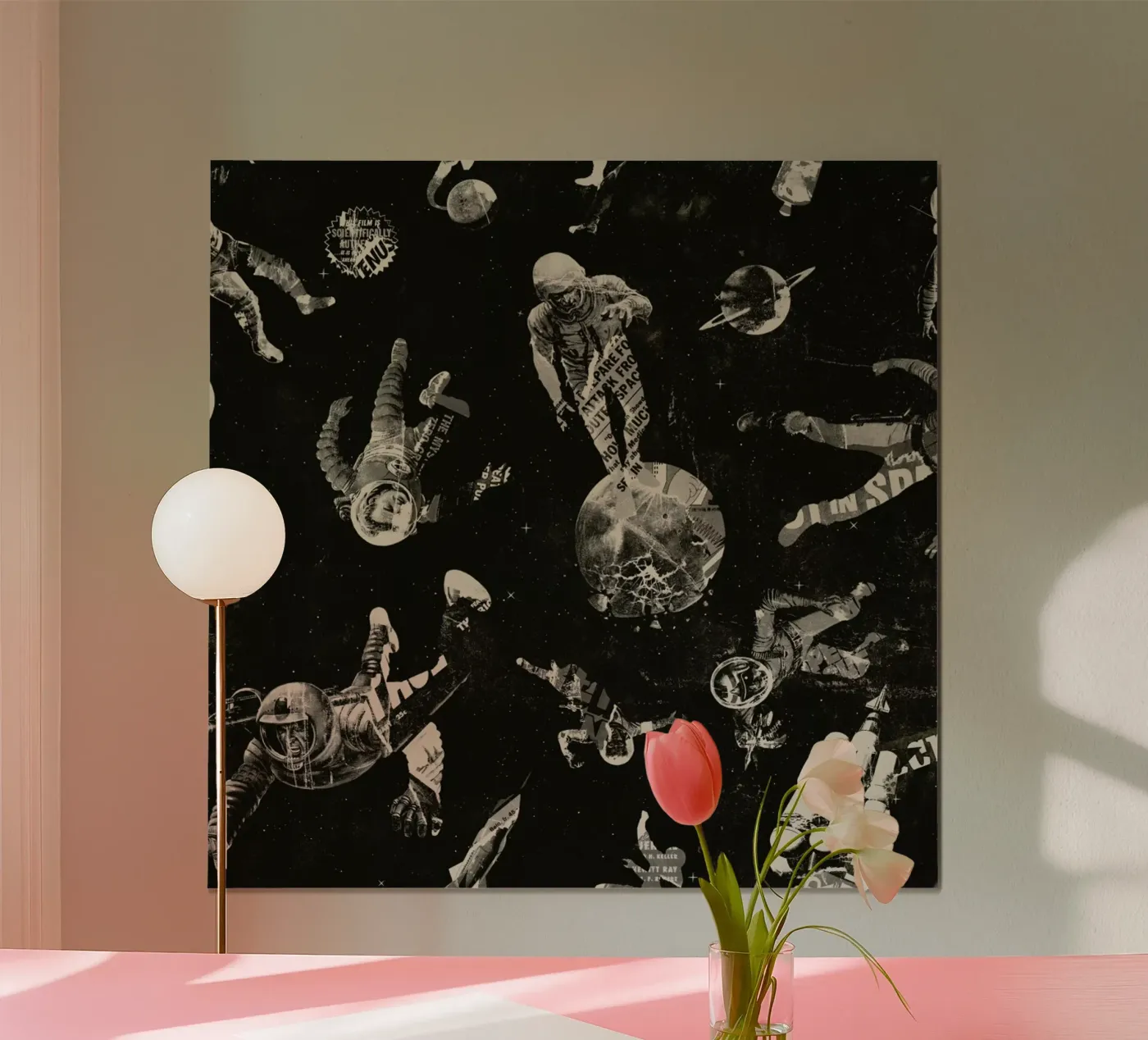 Infinity Space Print poster by Matheus Lopes Castro