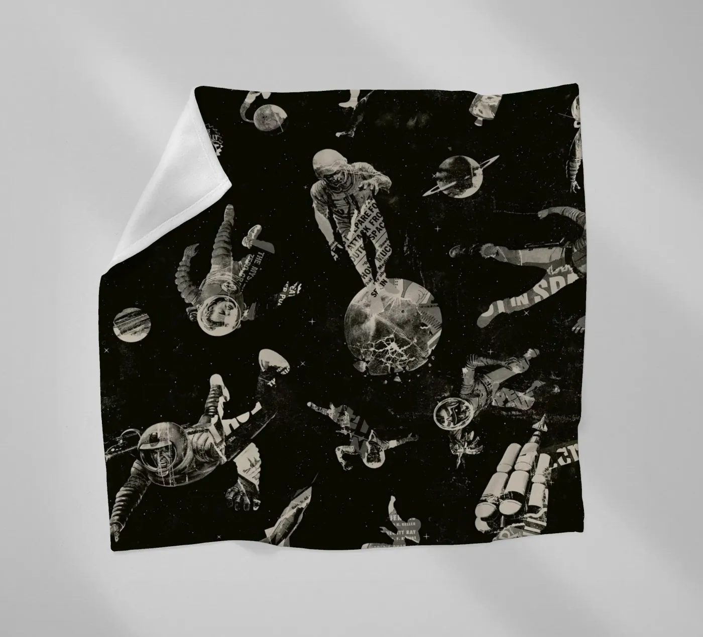 Infinity Space Print Fleecedecke von Matheus Lopes Castro