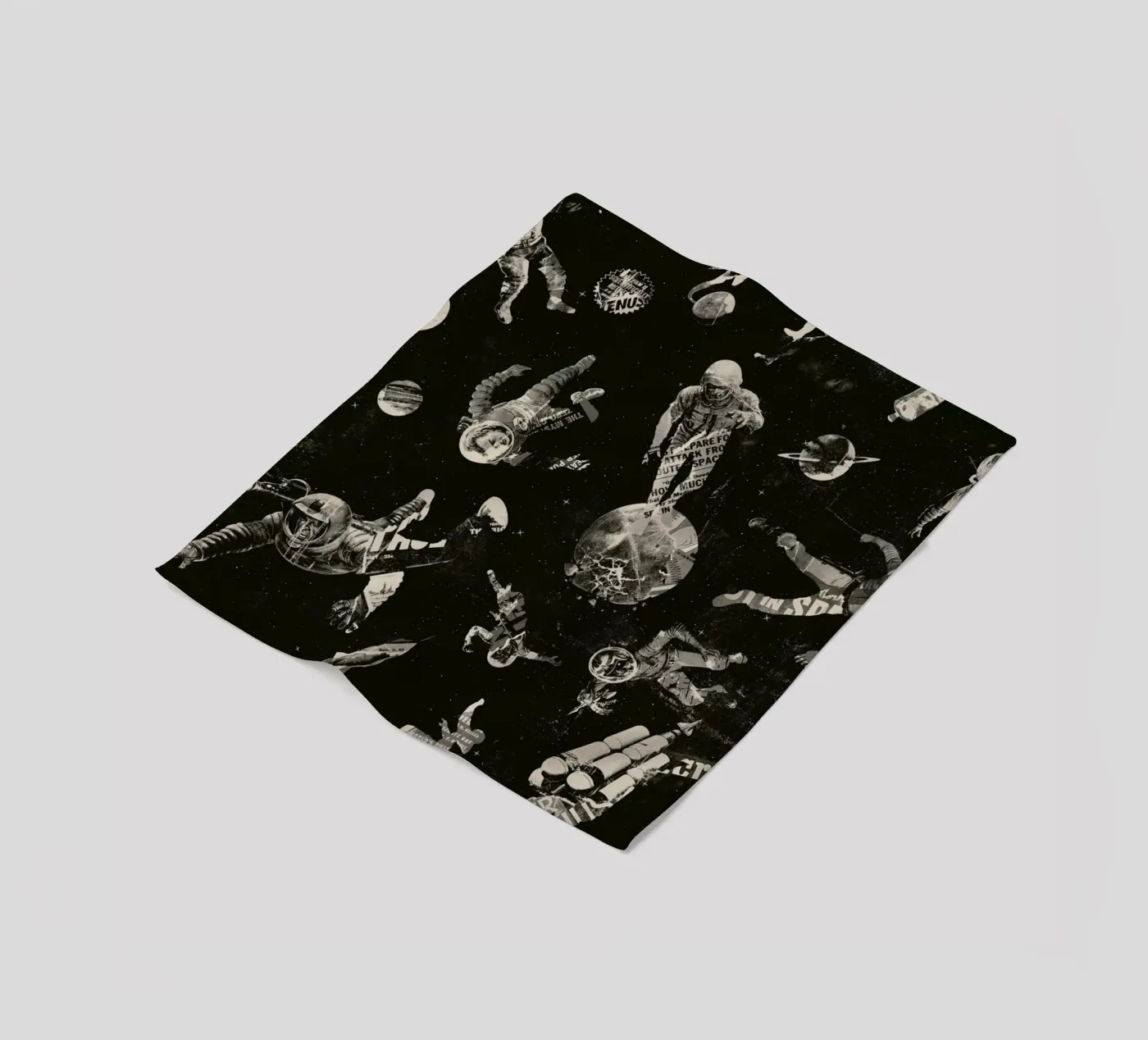 Infinity Space Print fleecedeken van Matheus Lopes Castro