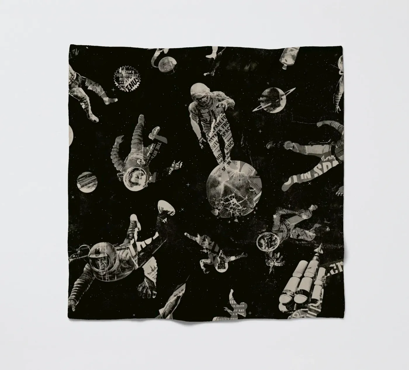 Infinity Space Print fleecedeken van Matheus Lopes Castro