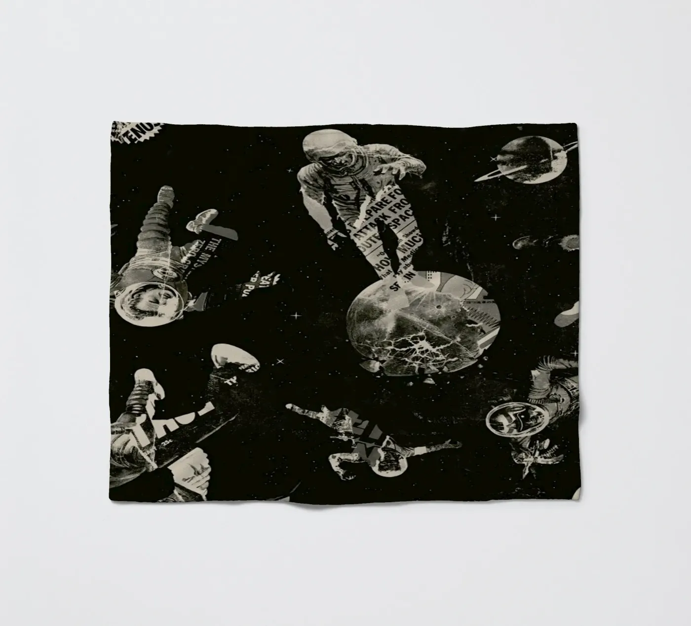 Infinity Space Print Fleecedecke von Matheus Lopes Castro