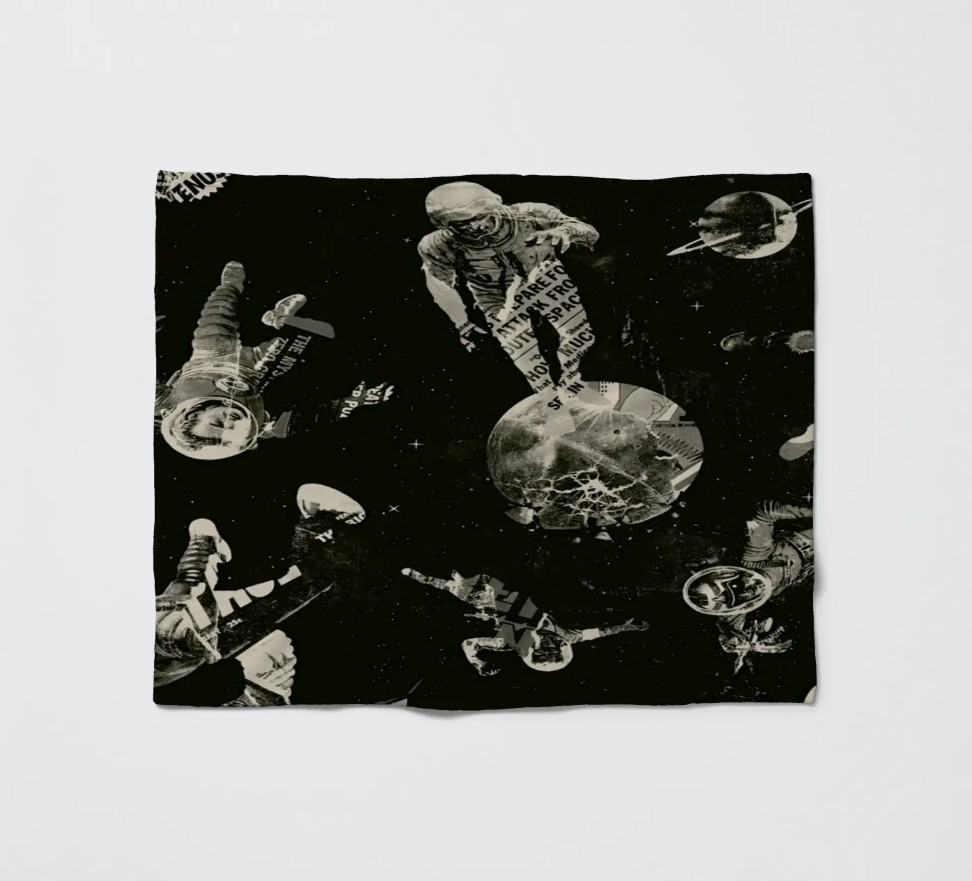 Infinity Space Print fleecedeken van Matheus Lopes Castro