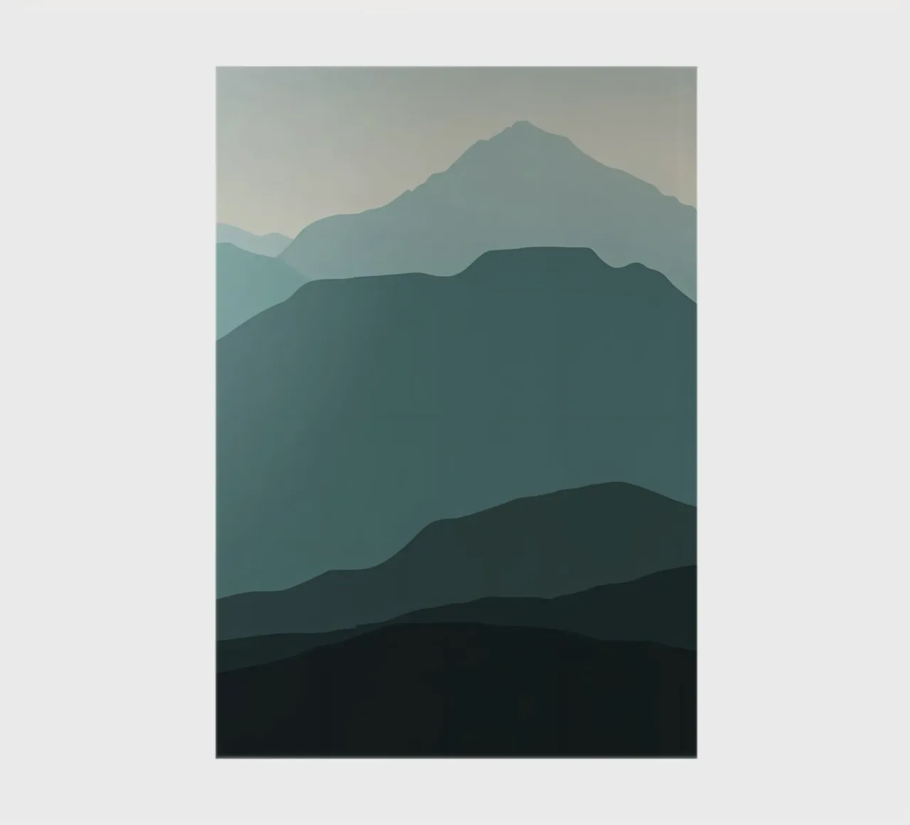 Landscape Set Right (3 of 3) notebook by Bartosz Powalka