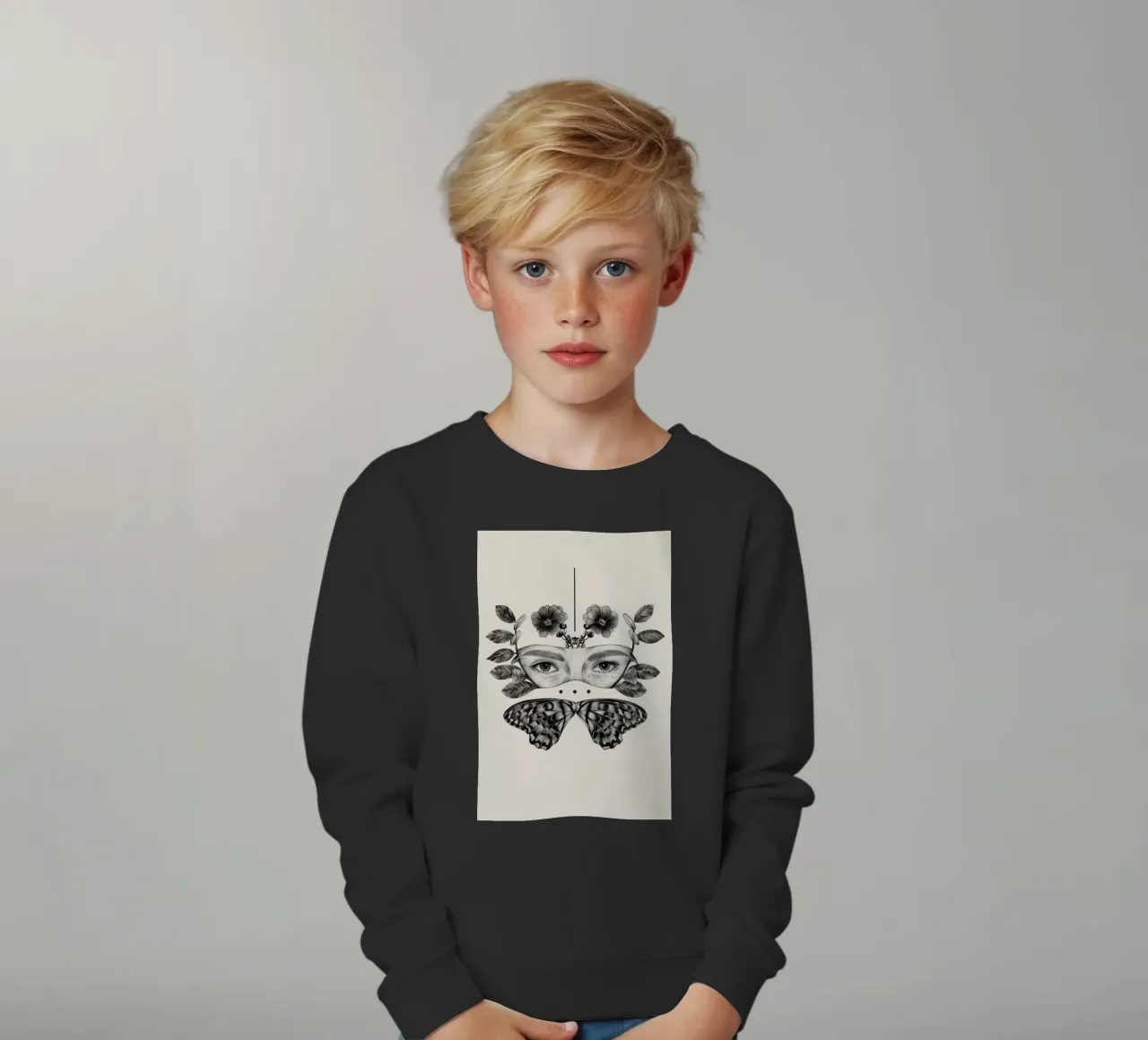 You Clipped Me 1 felpa bambino da The White Deer