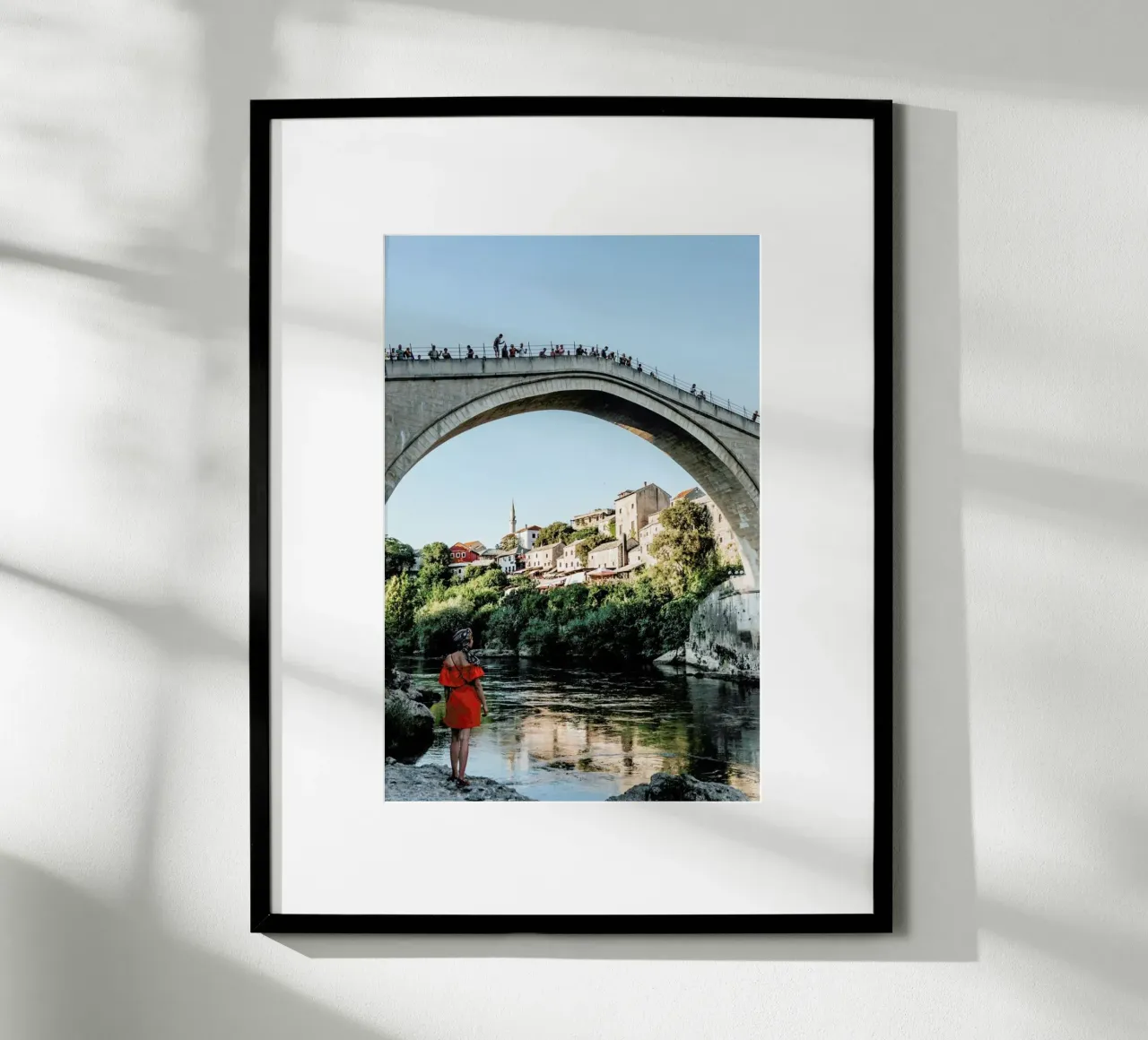 Mostar by Reisevergnügen poster da Reisevergnügen