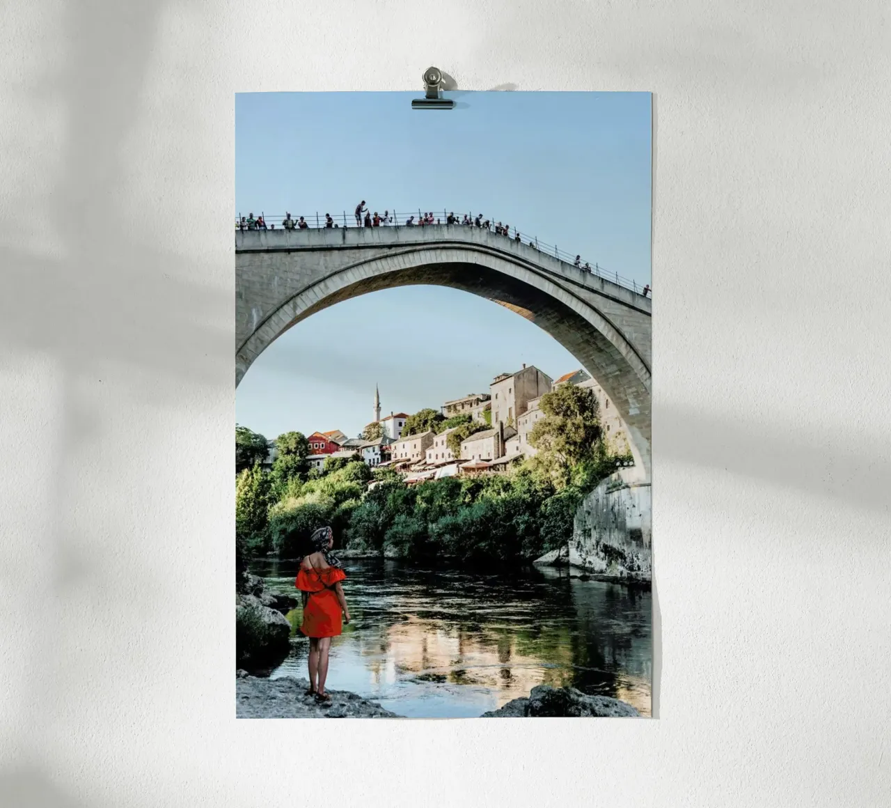 Mostar by Reisevergnügen poster da Reisevergnügen