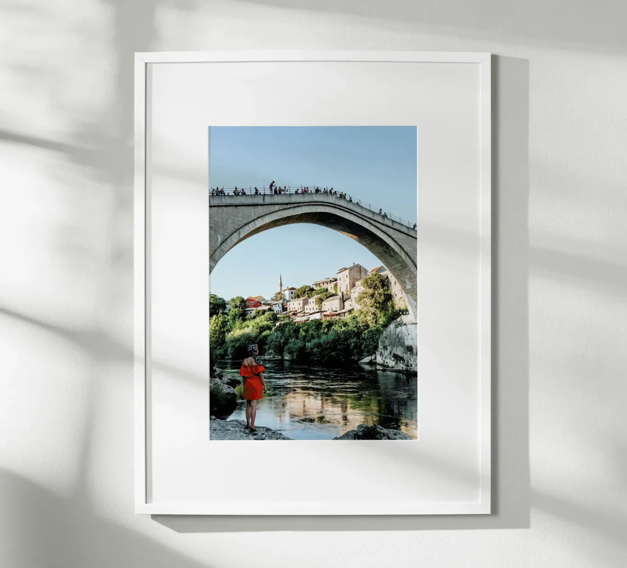 Mostar by Reisevergnügen poster da Reisevergnügen