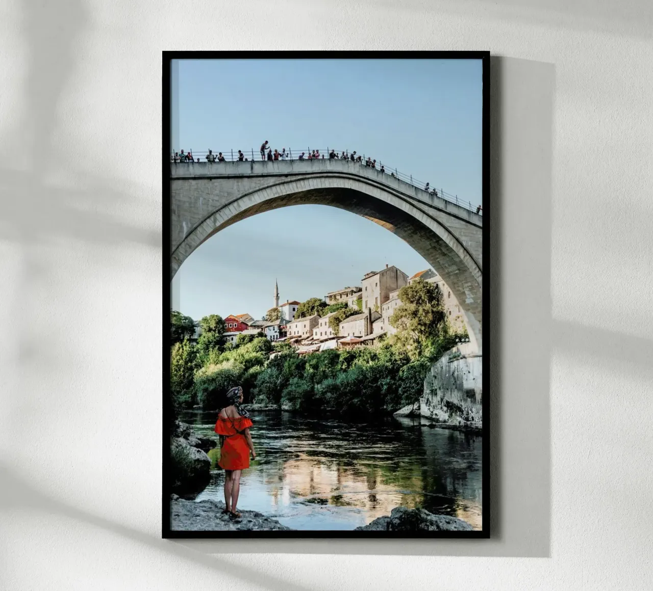 Mostar by Reisevergnügen poster da Reisevergnügen