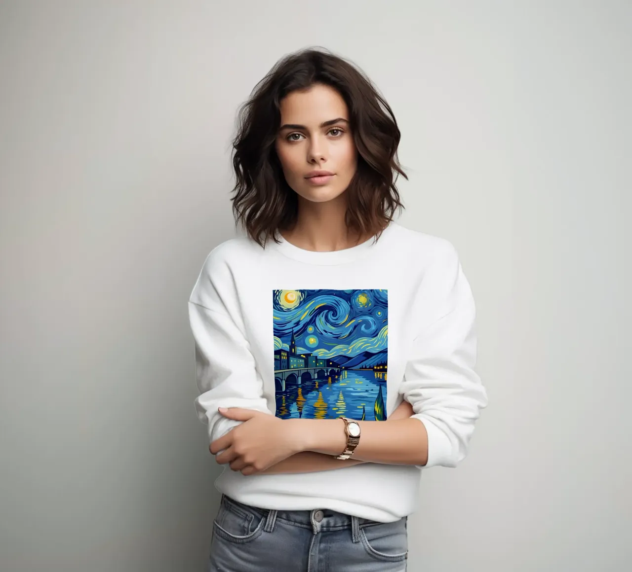 Decorazione Van Gogh felpa da Adrian Patel