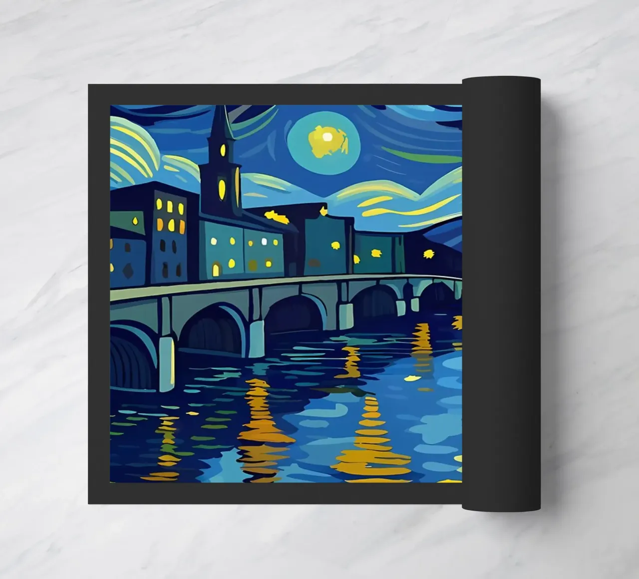 Decorazione Van Gogh zerbino da Adrian Patel