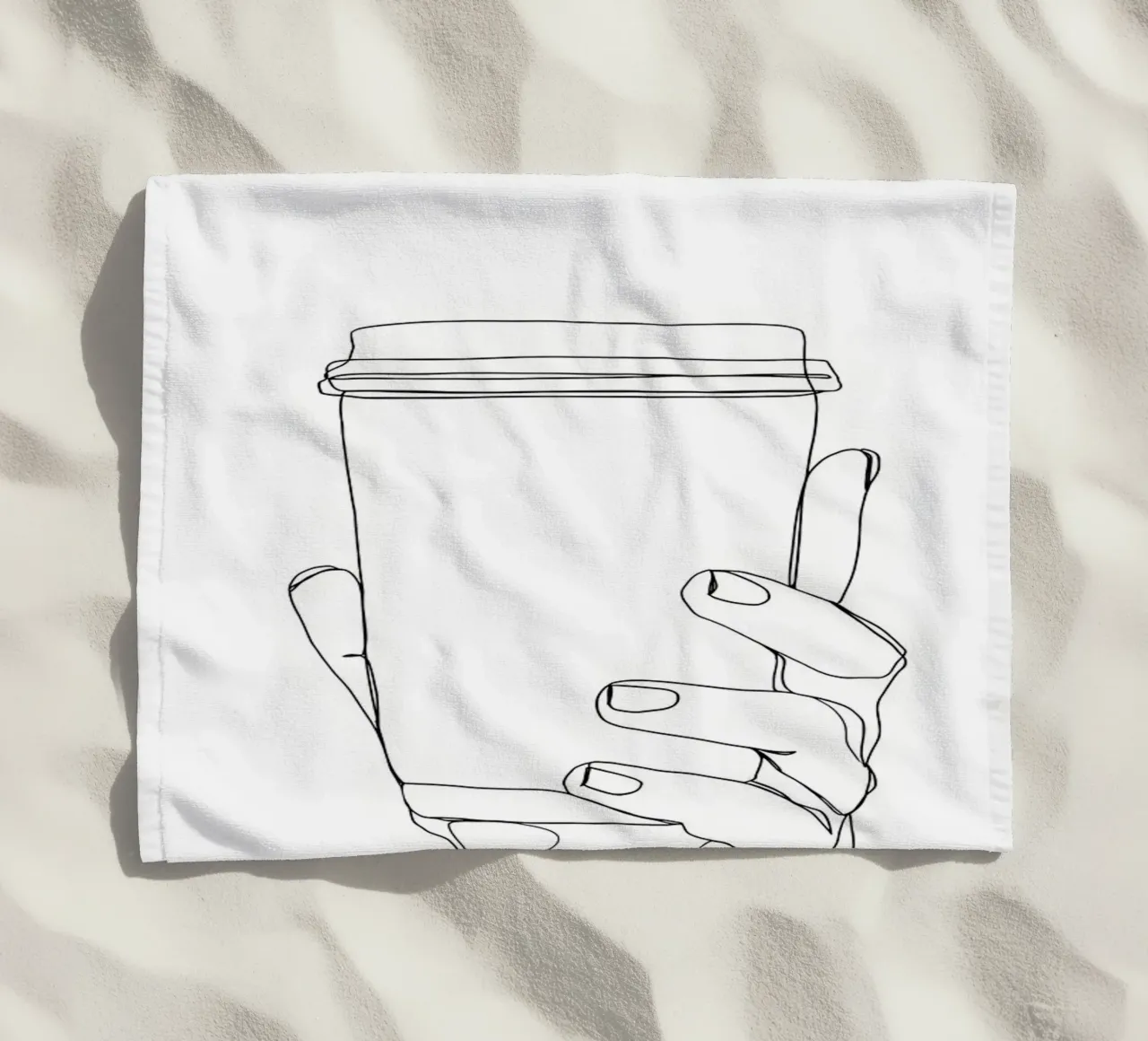 Caffè Cupr telo mare da Aiden Garcia