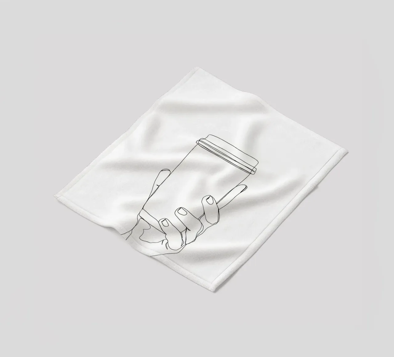 Caffè Cupr coperta in pile da Aiden Garcia