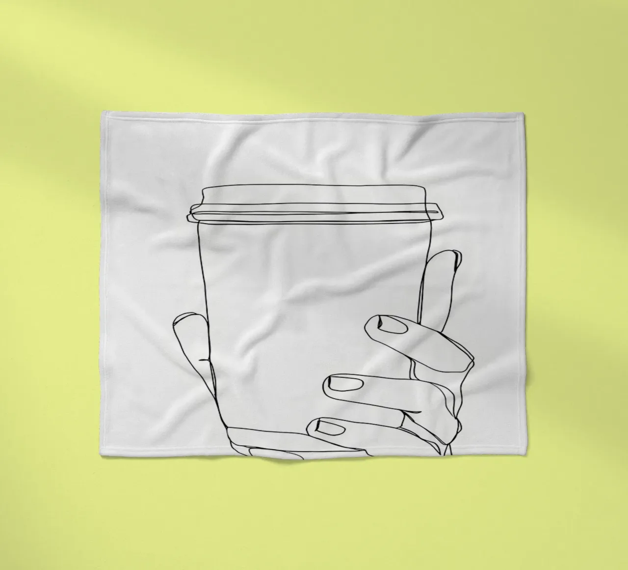 Caffè Cupr coperta in pile da Aiden Garcia
