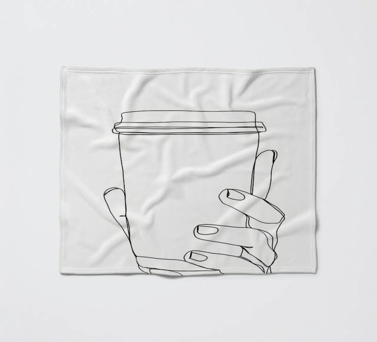 Caffè Cupr coperta in pile da Aiden Garcia