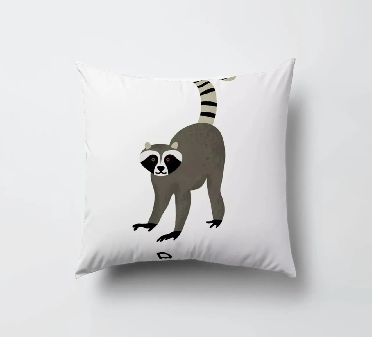 Raccoon cuscino da Little Flourishes