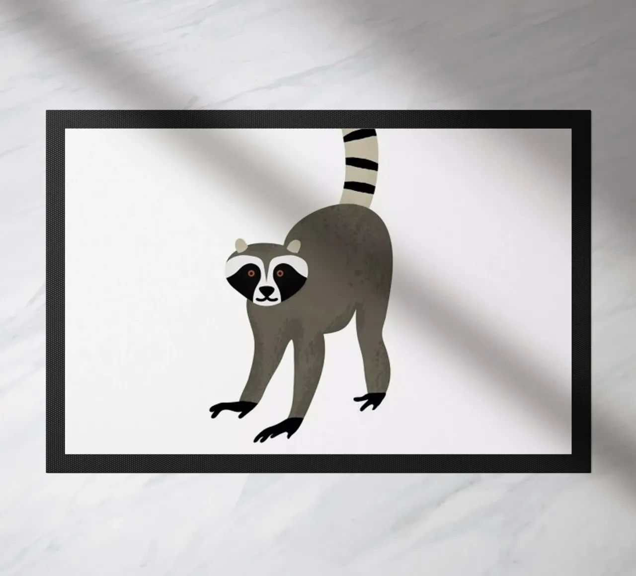 Raccoon zerbino da Little Flourishes