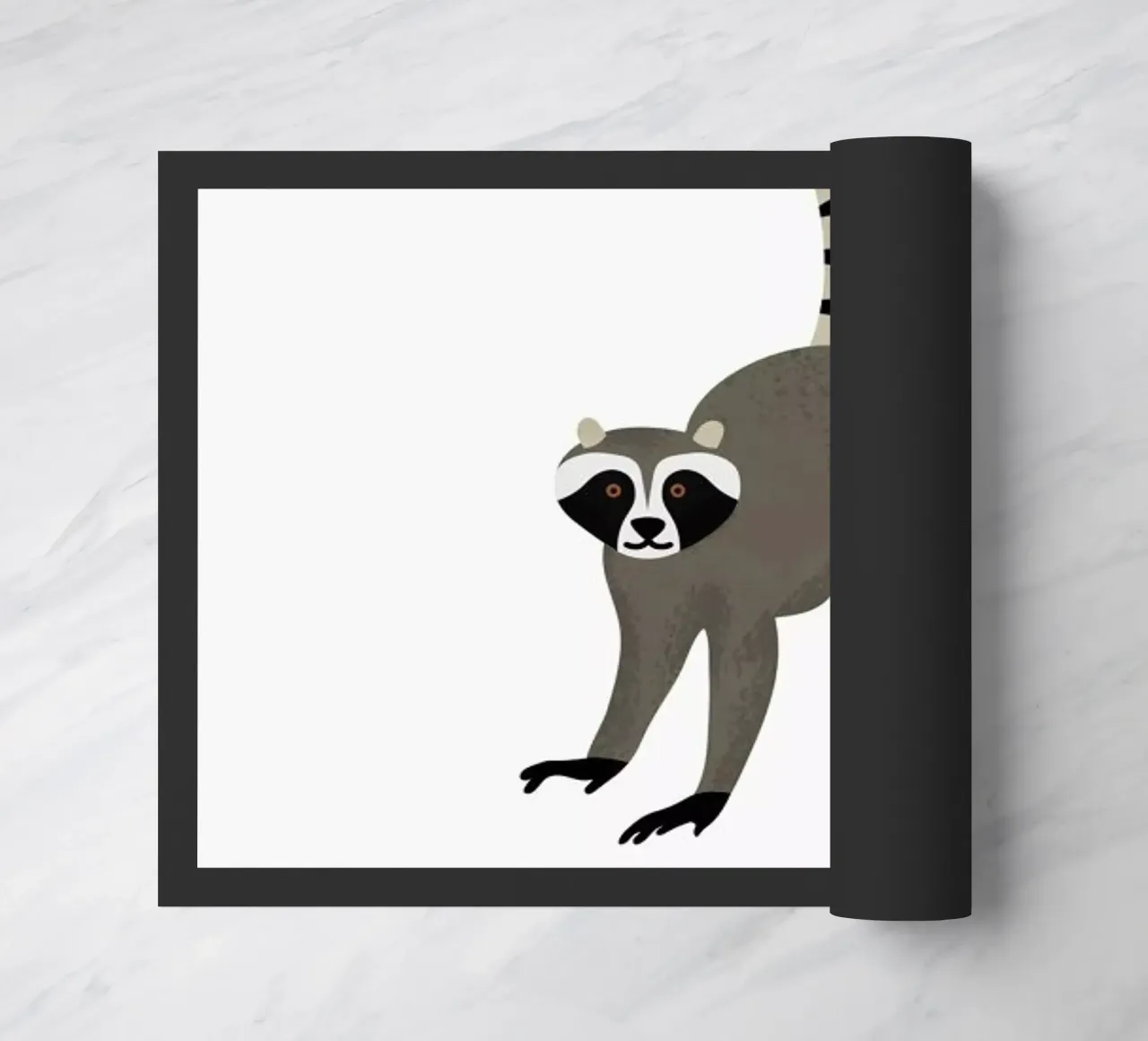 Raccoon zerbino da Little Flourishes