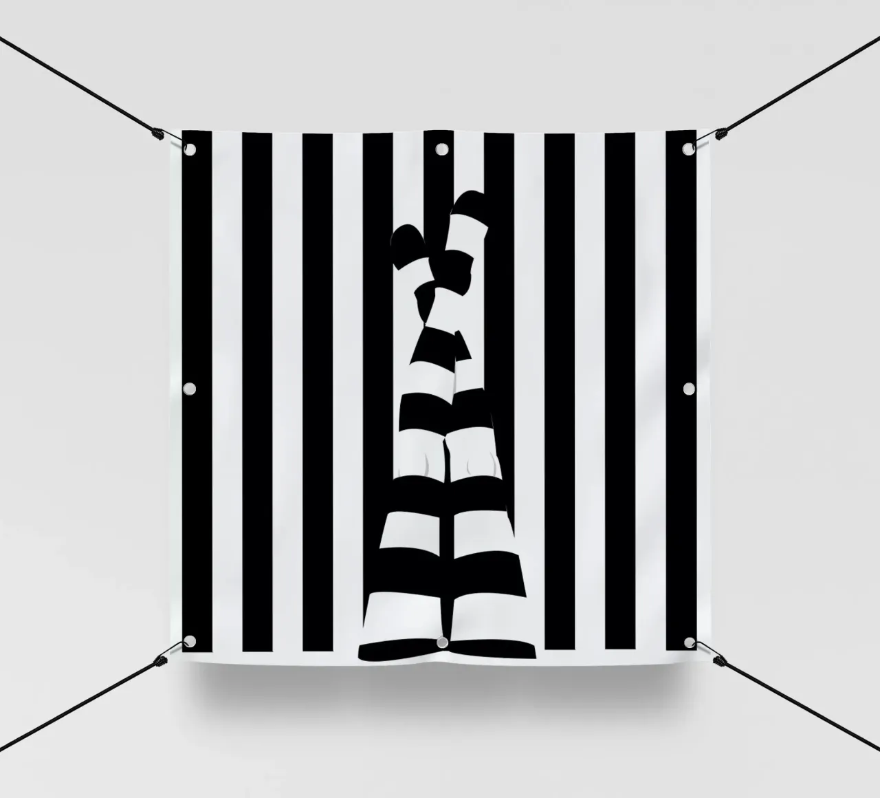 Striping legs pvc cover by Ctoft