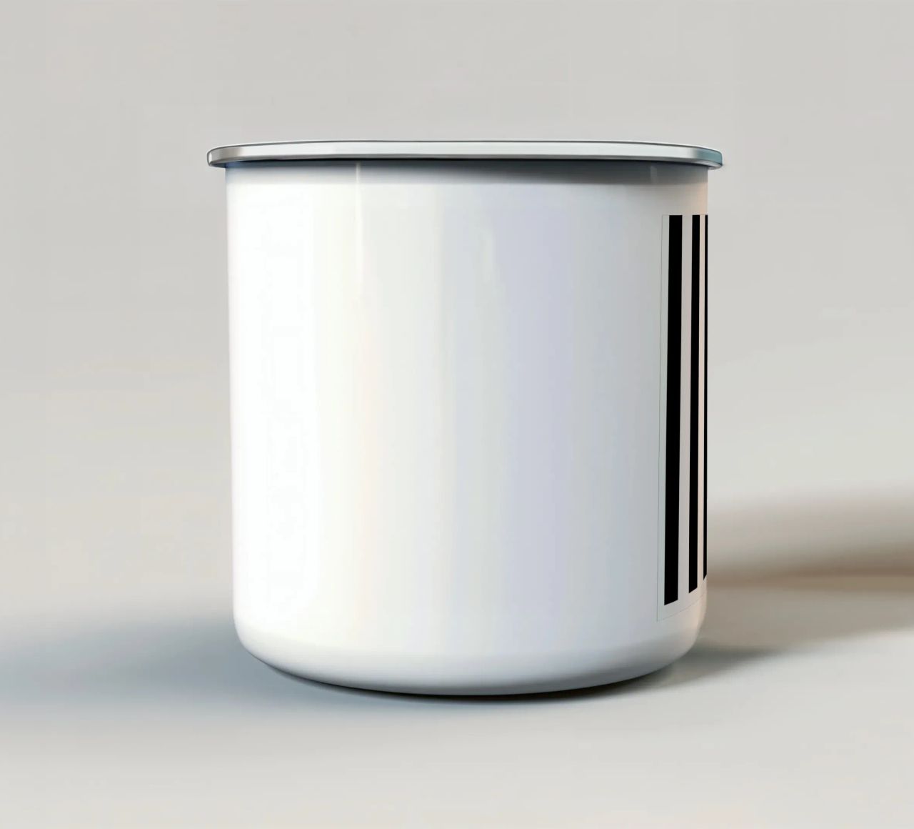 Striping legs tazza in smalto da Ctoft