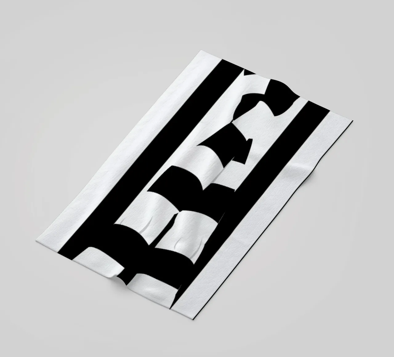 Striping legs beach towel by Ctoft